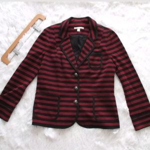 Banana Republic Striped Chic Career Blazer